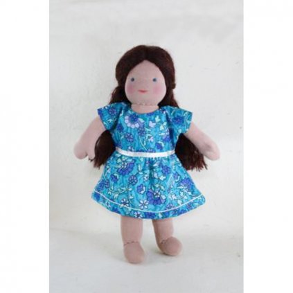Fair trade ručně šitá hadrová panenka Dolls4Tibet Chloe