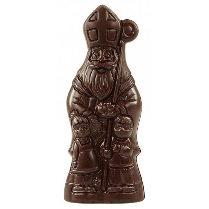 Fairtrade bio mikuláš z hořké čokolády 70 %