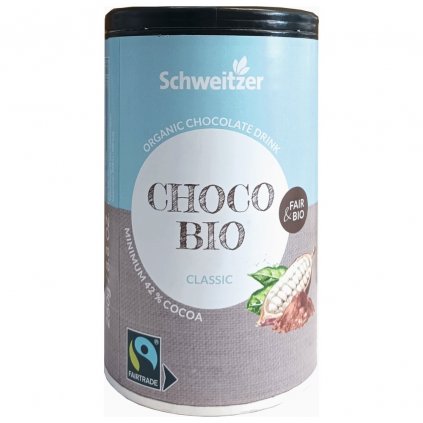 Fairtrade bio horúca čokoláda s trstinovým cukrom, 250 g