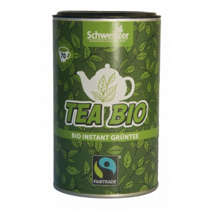 Fairtrade bio instantní zelený čaj