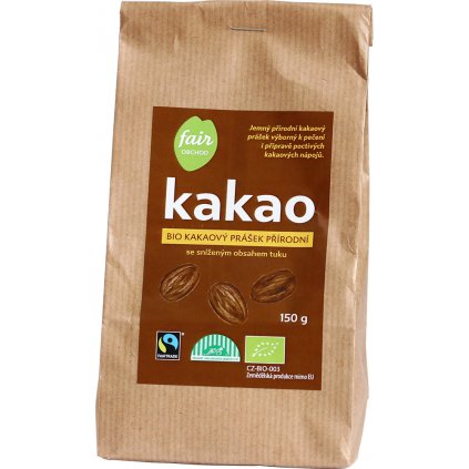 349 bio kakaovy prasek prirodni 150 g