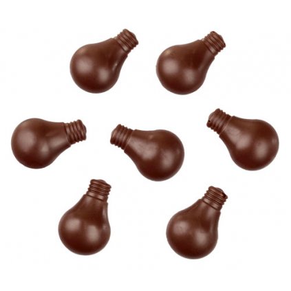 Fair trade bio horká čokoláda Zotter couverture 60% v žiarovkách