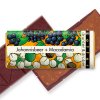 Fair trade bio čokoláda Zotter z makadamových ořechů a černého rybízu, 70 g