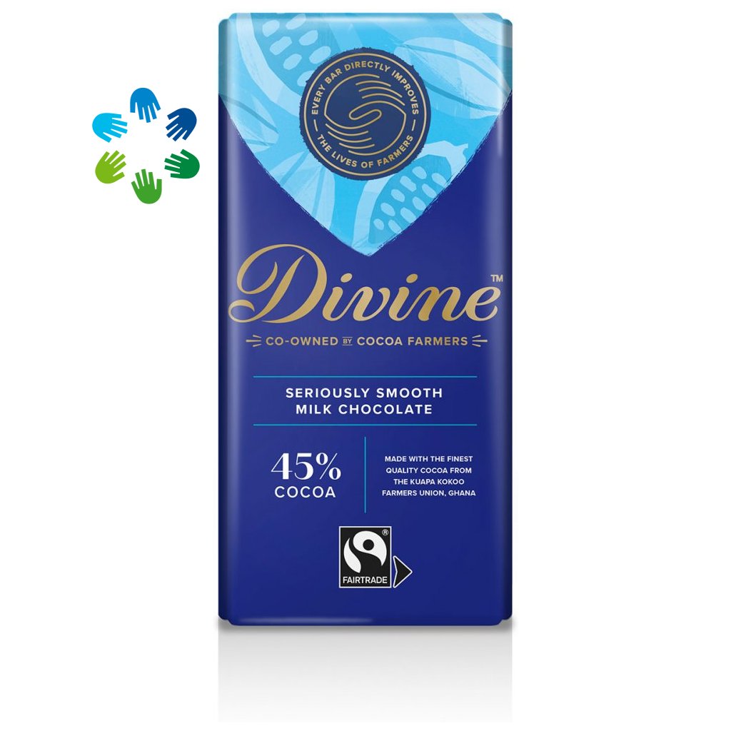 Mléčná čokoláda, 45 % kakaa, 90 g