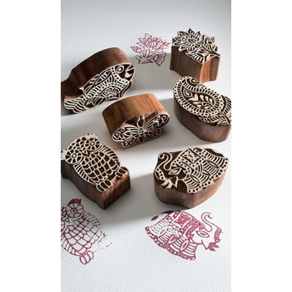 BLOCK Dřevěné razítko BUNTA - 1 ks