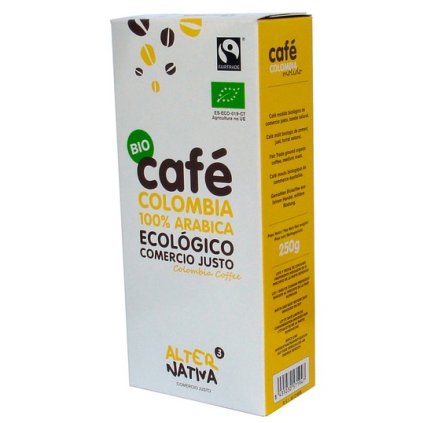 Bio Mletá káva COLOMBIA, 250 g