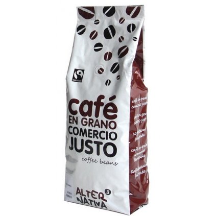 Fairtrade Zrnková káva AROMÁTICO, 1 kg
