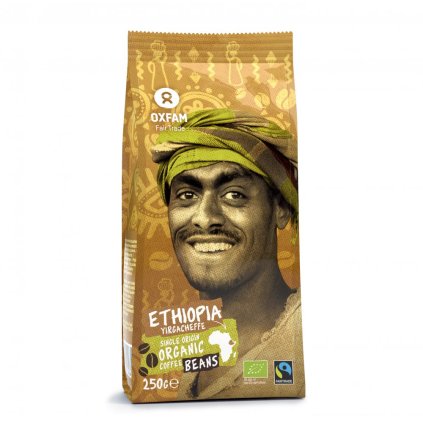 Bio Zrnková káva ETHIOPIA, 250 g