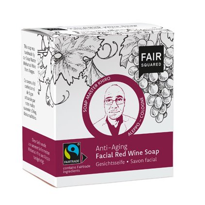 Mýdlo na obličej Red Wine (Anti-aging), 2x 80 g