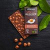 Fair trade bio mléčná čokoláda Mascao s celými lískovými oříšky
