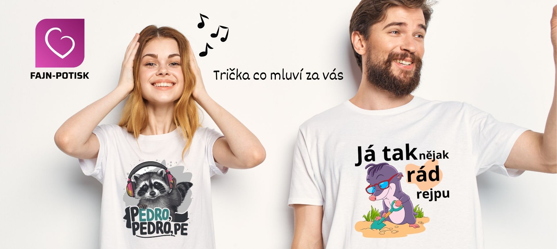 Trička co mluví za vás