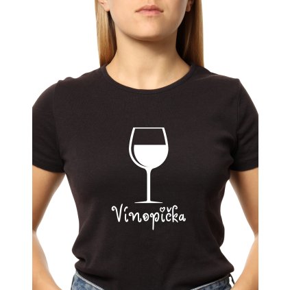 Dámské tričko - Vínopička