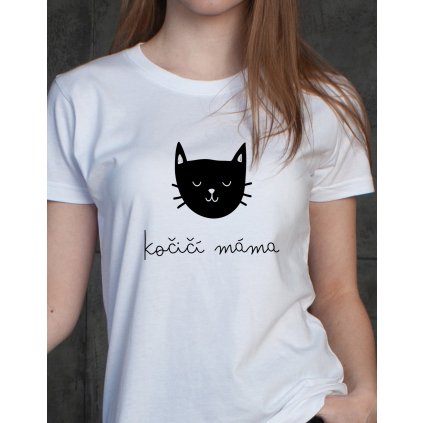 kočičí máma tričko