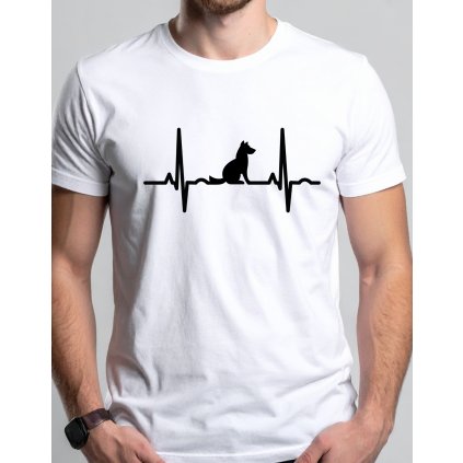 Pánské tričko - Ekg pejskař