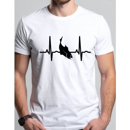 Pánské tričko - Ekg ryba