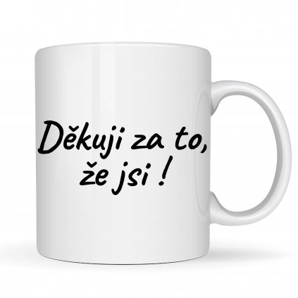 děkuji za to že jsi