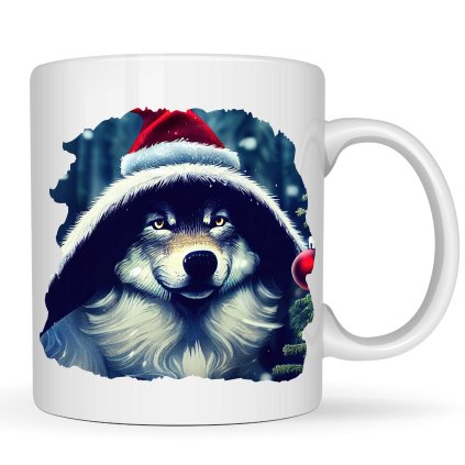 Hrneček - Vánoční motiv vlk