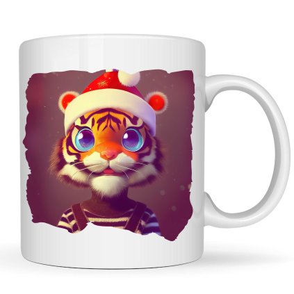 Hrneček - Vánoční motiv tygřík