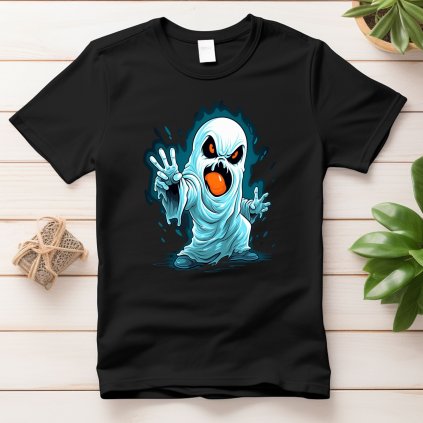 Dětské tričko s potiskem strašidla