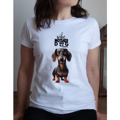 Dámské tričko - Především psí máma