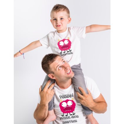 Tričko pro otce a syna - Monstrum