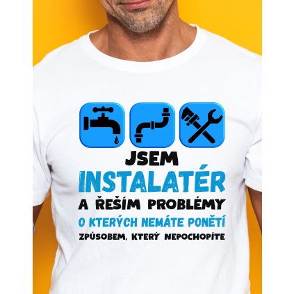 Pánské tričko pro instalatéra