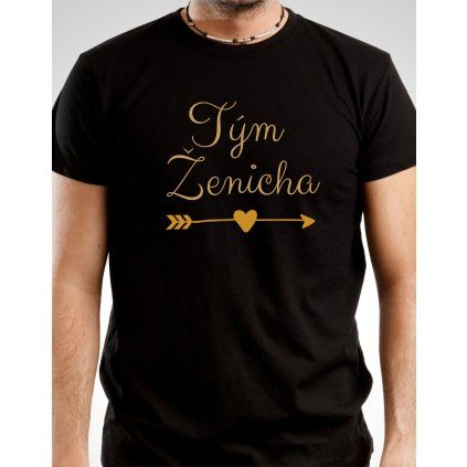 Pánské tričko - Tým ženicha