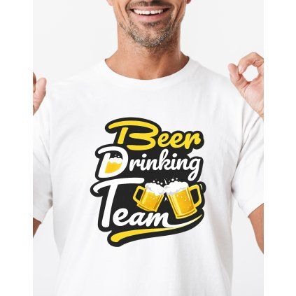 Pánské tričko - Beer drinking team