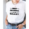 Dámské tričko - Best grandma in the galaxy