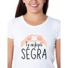 Dámské tričko - Ta nejlepší ségra srdíčko