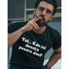 Pánské tričko - Tak.. Kdo mi dneska posere den?