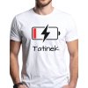 Rodinný set triček - Vybité baterky
