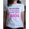 Dámské tričko - Byla jsem holčička, maminka a teď babička