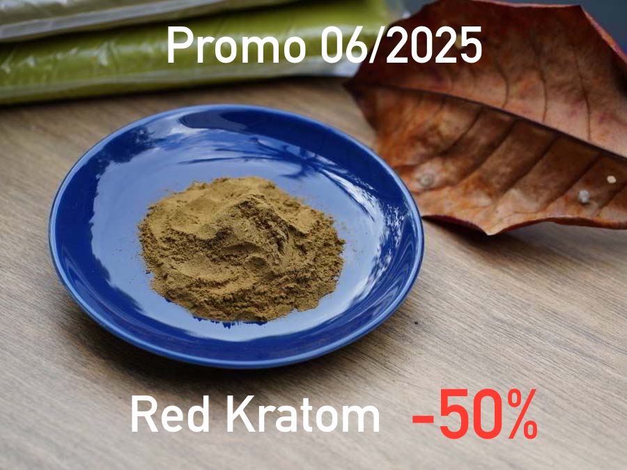June Red kratom promo