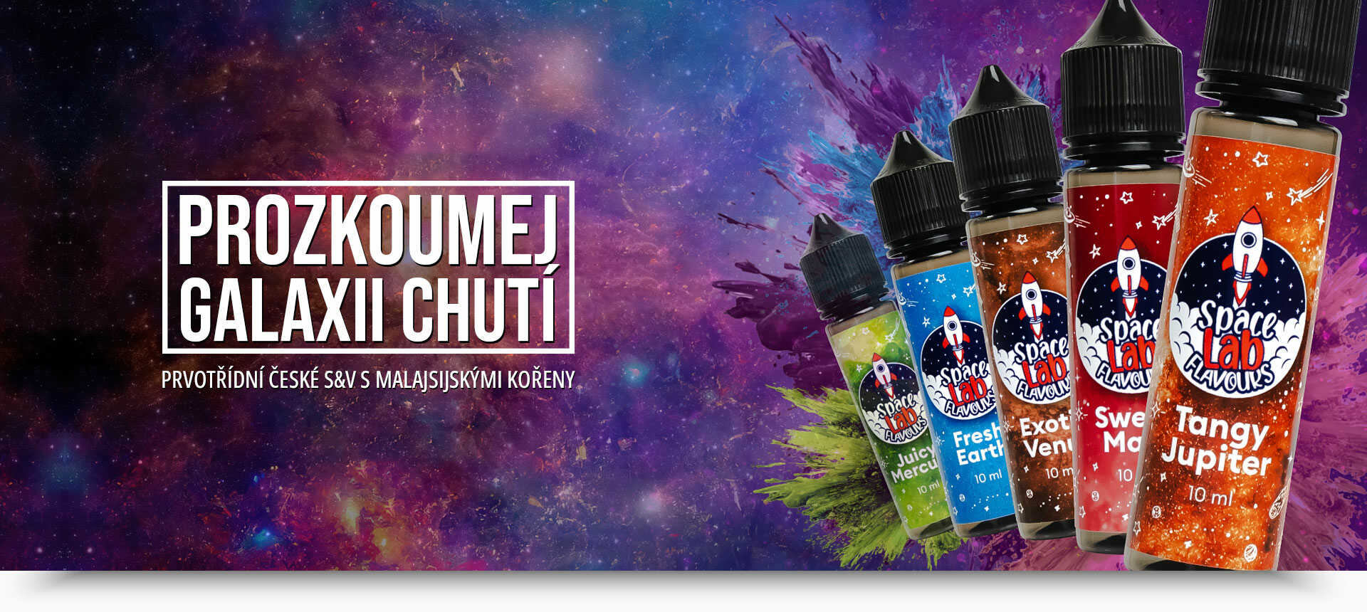 Space Lab Flavours | Fajncigarety.cz - elektronické cigarety