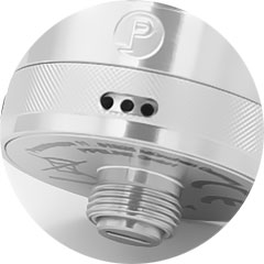 Externí Airflow Control systém Arcana 22 RTA s šesti úrovněmi regulace přívodu vzduchu