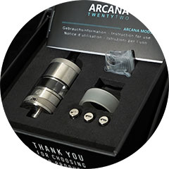 Technické parametry a specifikace Arcana 22 DC RTA Special Edition