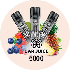 Technické parametry a specifikace Bar Juice předplněných podů