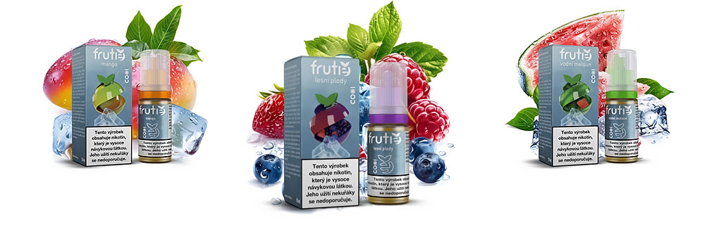 Frutie COOL 50/50, banner.