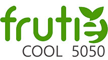 Frutie COOL 50/50, logo.
