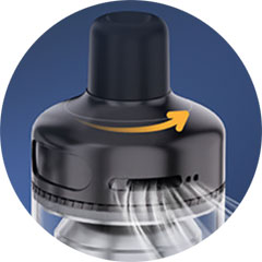 Nastavitelný airflow systém Innokin Zenith Nex tanku