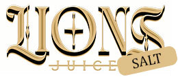 E-liquidy Lions Juice Salt, logo.