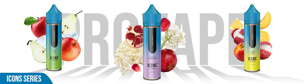 Kolekce S&V příchutí Icons od ProVape.