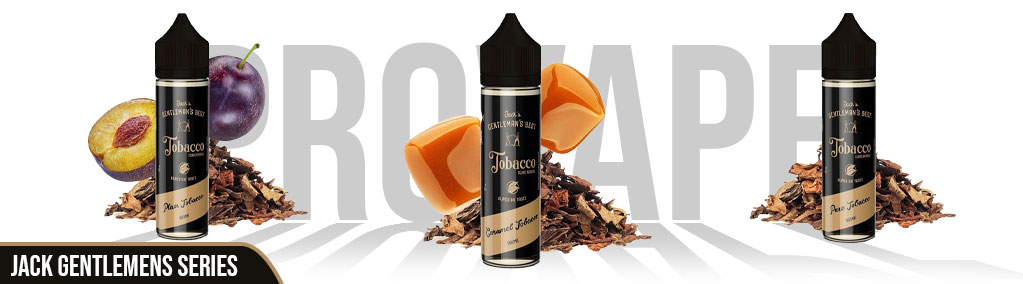 Kolekce S&V příchutí Jack's Gentleman's Best od ProVape.