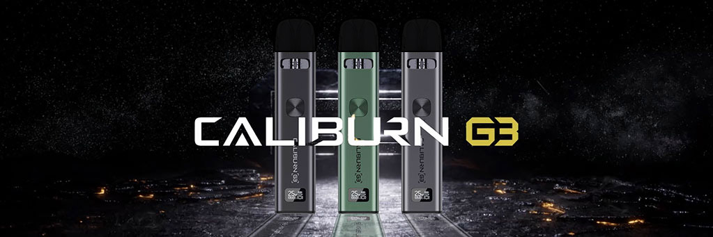 Uwell Caliburn G3, banner