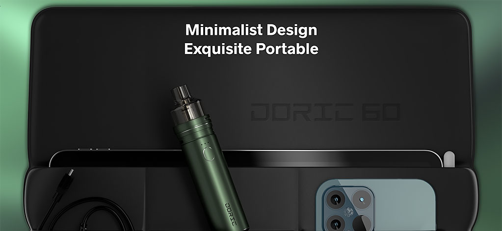 VOOPOO Doric 60 Pod, design banner