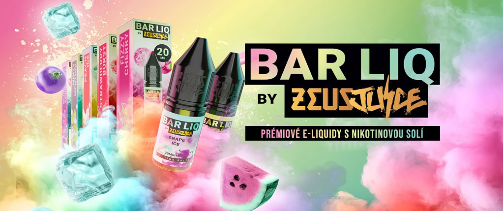 E-liquidy Zeus Juice BAR LIQ Banner.
