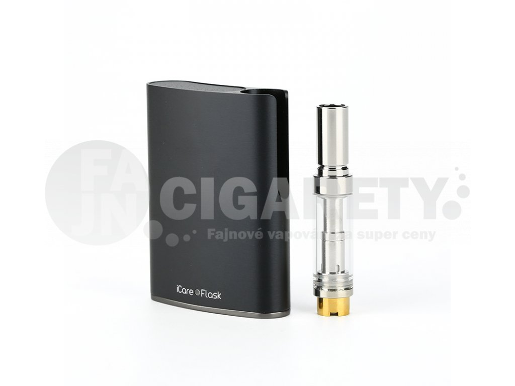 Elektronická cigareta: Eleaf iCare Flask Kit (520mAh) (Černá) |  FajnCigarety.cz
