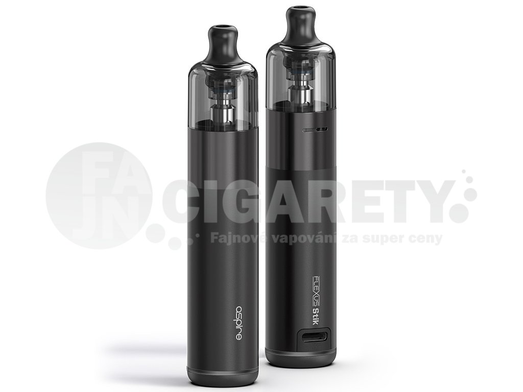 aSpire Flexus Stik Kit - 1200mAh - Black, produktový obrázek.