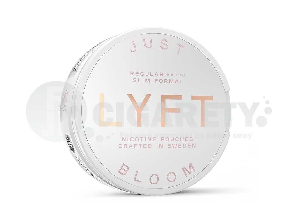 LYFT - nikotinové sáčky - Just Bloom - 8mg /g, produktový obrázek.